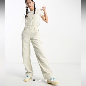 cotton on utility canvas overall size 8